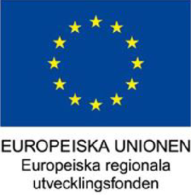 Logotyp Europeiska regionala utvecklingsfonden